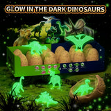 12 Glow in The Dark Dinosaur Eggs, Dig Kit Toys for Kids, Dinosaur