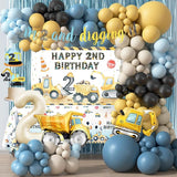 Construction Birthday Party Supplies for 2 Year Old Boy 2nd Birthday