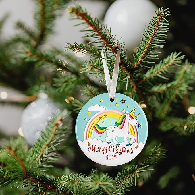 KATLADIZ Unicorn Ornament - Unicorn Gifts for Girls, Women - Cute