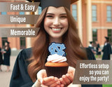 UNC Party Supplies for Football, Birthday Gift, Graduation Party