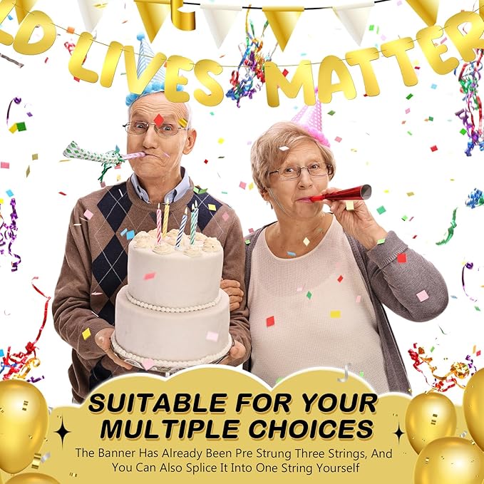 Fulmoon Pre Strung Banner 6.56 ft Funny Birthday Retirement Party #11