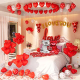 Valentines Day Balloons Decorations I Love You Balloons and