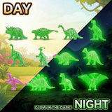 12 Glow in The Dark Dinosaur Eggs, Dig Kit Toys for Kids, Dinosaur