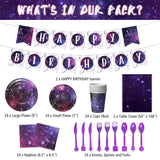 171 Pcs Galaxy Space Party Decoration Table As Shown in Picture