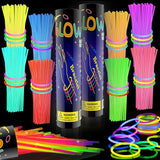200 Pcs Glow Sticks Bulk Party Pack, 8'' Glow in the Dark Party
