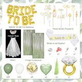 Bachelorette Party Decorations Supplies Sage Green Bridal Shower
