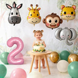 Two Wild Birthday Decorations Jungle Theme 2nd Birthday Decorations