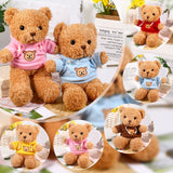 HyDren 5 Pcs Bears Stuffed Animal Soft Plush Toys Valentine 12 Inches