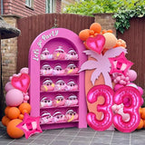 40 Inch Number Balloons Hot Pink 3 Large Number Balloon Anniversary