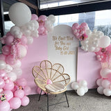 Pink and White Balloon Arch Kit, ADOINBY 140Pcs Macaron Pink Balloon