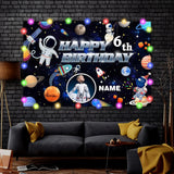 Custom Space Birthday Party Decorations Supplies, Personalized