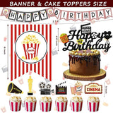 Movie Night Birthday Party Decorations Movie Theater Hollywood