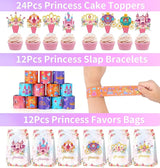 308PCS Princess Birthday Party Decorations Favors Including Goodie