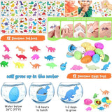 204PCS Dinosaur Party Favors Dinosaur Birthday Party Decorations
