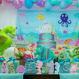 Mermaid Party Decorations Glitter Mermaid Table Centerpiece for