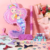 90 Pieces Mermaid Party Favors Includes Piñata Bundle 16 x 12 x 3
