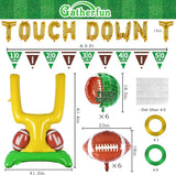 Football Party Supplies Kit Touchdown Letter Balloon Goal Post &