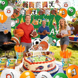 Combo Sports Party Kit for 20 Football & Basketball Theme