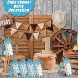 145 Pieces Cowboy Baby Shower Favors for Guest A Little Cowboy is On