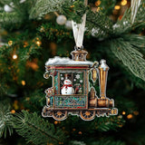 Train Ornaments for Christmas Tree - Train Gifts for Boys, Men, Kids,