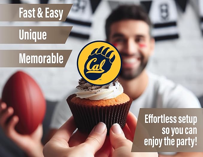 Cal Party Supplies for Football, Birthday Gift, UC Berekeley