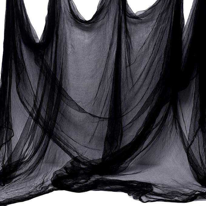 Halloween Black Creepy Cloth 315 x 79 inch Spooky Halloween