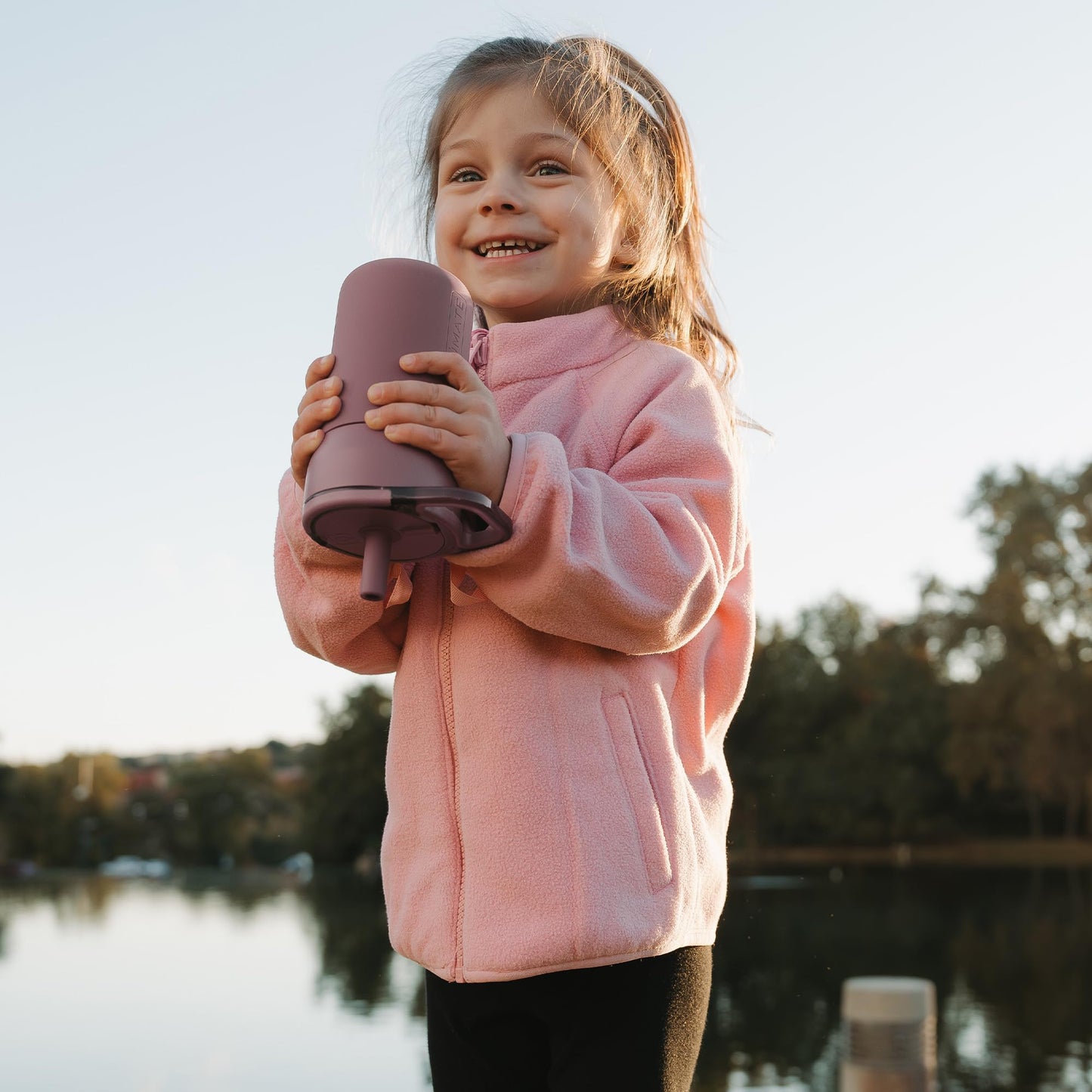BrüMate Leap 12oz 100% Leakproof Kids Tumbler with Handle and Silicone