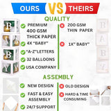 82 PCS Baby Shower Decorations for Boy Or Girl Kit Transparent Baby
