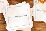 Five Star Funny 30th Birthday Quotes | White Cotton Cocktail Napkins