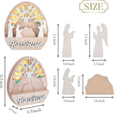 Valery Madelyn Easter Decorations with LED Light Lighted Empty Tomb