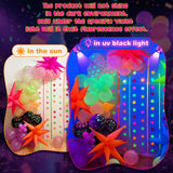 GYIPFIPA UV Neon Balloons, Glow in the Dark Party Supplies Neon Foil