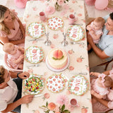 96Pcs One Sweet Peach Birthday Party Decorations Peach 1st Birthday