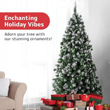 Prextex 36 Piece Christmas Ornaments Set - Emerald Green Christmas