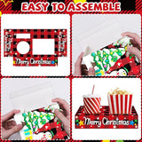 50Pcs Christmas Party Supplies Movie Night Paper Snacks Boxes Xmas