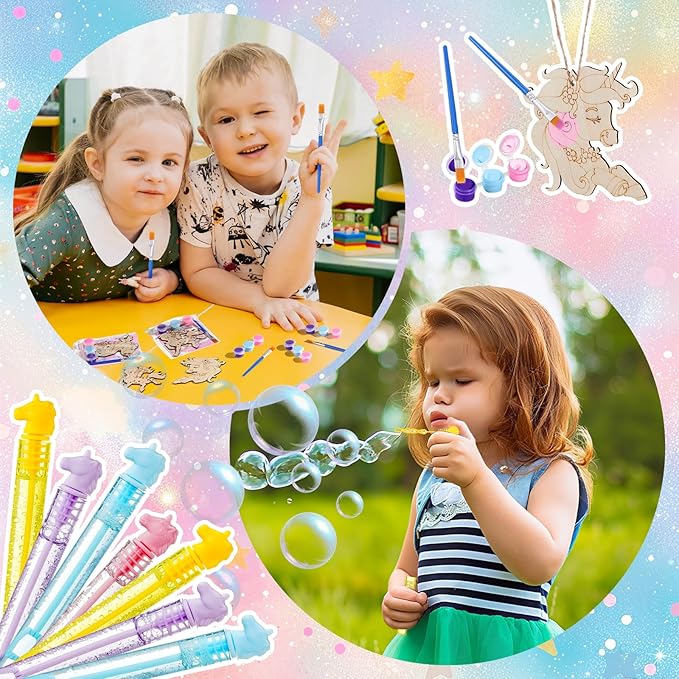 Unicorn Party Favors Birthday Party Decorations Supplies for Girls