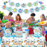 Summer Party Decorations 142Pcs Water Gun Party Decorations