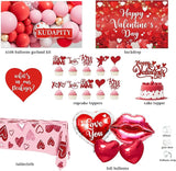 Valentine's Day Party Decorations Red Heart Romantic Love Happy
