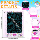 12 Pack Unicorn Party Favors Mini LCD Writing Tablet for Kids 4.6