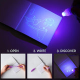 Invisible Ink Pen and Notebook Pack 32 Unicorn Party Favors for Kids