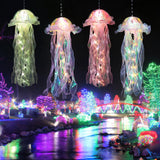 Glitter Iridescent Jellyfish Hanging Decor Jellyfish Kit for Under The