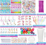 195 Pcs Unicorn Party Favors Bags Birthday Includes Plastic Cup with