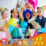 Hungdao 48 Pcs Circus Carnival Mini Activity Books for Boys Girls