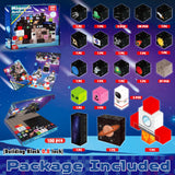 Annexfun Magnetic Blocks-100PCS Magnetic Building Blocks,Space Rocket