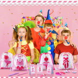 Yeaqee 100Pcs Ballerina Party Favors Include Ballet Drawstring