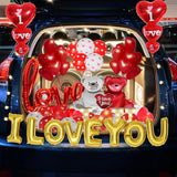 Valentines Day Balloons Decorations I Love You Balloons and