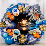 ALL-IN-1 Space Balloon Arch Kit with BONUS Specialty Foil Balloons for