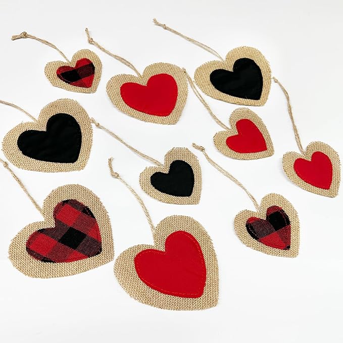 Valentine's Day Party Decorations Felt XOXO Sign Triangle Pennant
