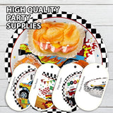 96 Pcs Monster Cartoon Truck 2nd Birthday Party Supplies I'm 2 Truck