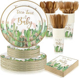 350 Pcs Taco' Bout A Baby Party Decorations Cactus Taco Pampas Grass