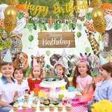 Safari Animals Birthday Party Decorations Jungle Wild Animals Happy